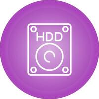 hdd vector icoon