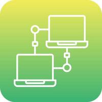 laptop vector pictogram