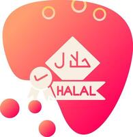 halal vector icoon