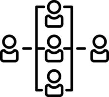hiërarchie vector pictogram