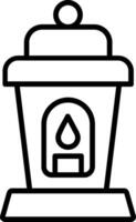 lantaarn vector pictogram