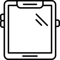 tablet vector pictogram