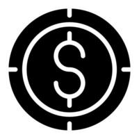 Amerikaans munten icoon vector grafisch illustratie voor web, ui en app mobiel ontwerp geïsoleerd Aan wit achtergrond