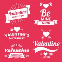 Valentine-sjabloonbanner Vectorachtergrond voor banner vector