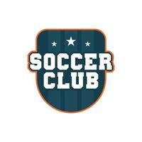 voetbal van voetbalclub logo vector