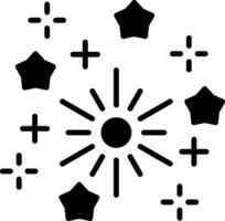 vuurwerk vector pictogram