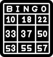 bingo vector icoon