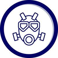 gasmasker vector icon