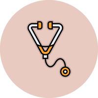 stethoscoop vector pictogram
