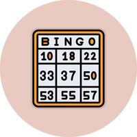 bingo vector icoon