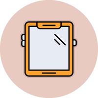 tablet vector pictogram