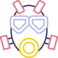 gasmasker vector icon