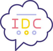 idc vector icoon