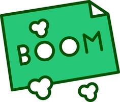 boom vector icoon