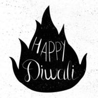 gelukkige diwali-viering banner vector
