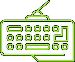 toetsenbord vector pictogram