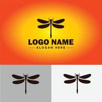 libel logo vector kunst icoon grafiek voor bedrijf merk bedrijf icoon libel logo sjabloon