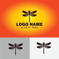 libel logo vector kunst icoon grafiek voor bedrijf merk bedrijf icoon libel logo sjabloon
