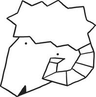 vector illustratie dier grafisch symbool
