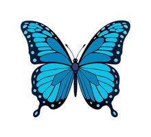 vlak monarch vlinder illustratie vector
