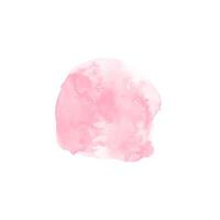 abstracte roze aquarel water splash op een witte achtergrond vector