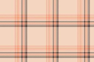 plaid achtergrond, controleren naadloos patroon in beige. vector kleding stof structuur voor textiel afdrukken, omhulsel papier, geschenk kaart of behang.