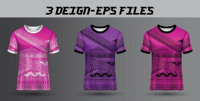 sport Jersey ontwerp kleding stof textiel voor sublimatie vector