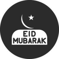 eid mubarak vector icoon