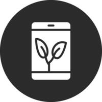 eco smartphone vector icoon