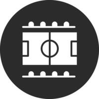 Amerikaans voetbal veld- vector icoon
