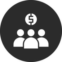 crowdfunding vector icoon