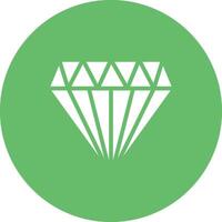 diamant vector pictogram