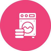 wasmachine vector pictogram