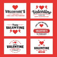 Valentine-sjabloonbanner Vectorachtergrond voor banner vector