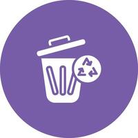 uitschot recycle vector icoon