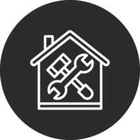 huis vernieuwing vector icoon
