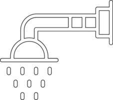 douche vector pictogram