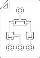 werkstroom vector pictogram