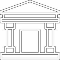 bank vector pictogram