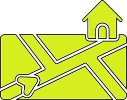 huis vector pictogram