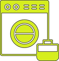 wasmachine vector pictogram