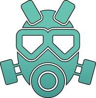 gasmasker vector icon