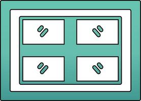 venster vector pictogram