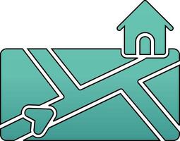 huis vector pictogram