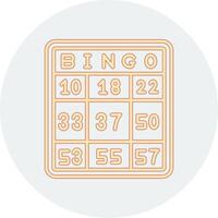 bingo vector icoon