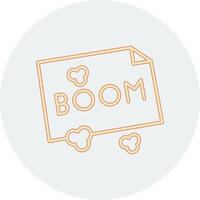 boom vector icoon