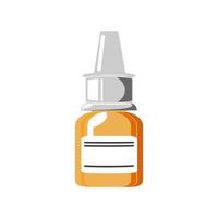 medicijnfles vitamines vector