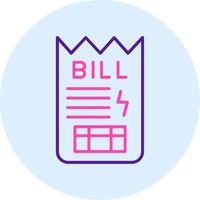 Bill vector icoon