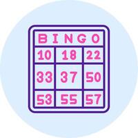 bingo vector icoon