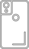 telefoon camera vector icoon